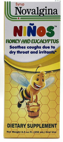 Novalgina Kids 8.5 fl oz Honey & Eucalyptus