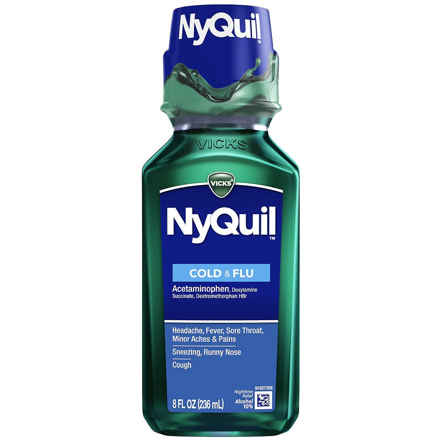 NYQUIL GREEN NEW TYPE 8 OZ PK3  /  UOM C12