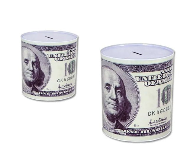 Savings Bank Alcancia $ Bill 5.3 inch | Box of 12