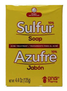 Grisi Bio Sulfur Soap with Lanolin, 4.4 oz