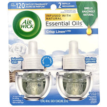 AIR WICK OIL REFILL 2PK CRISP LINEN C6