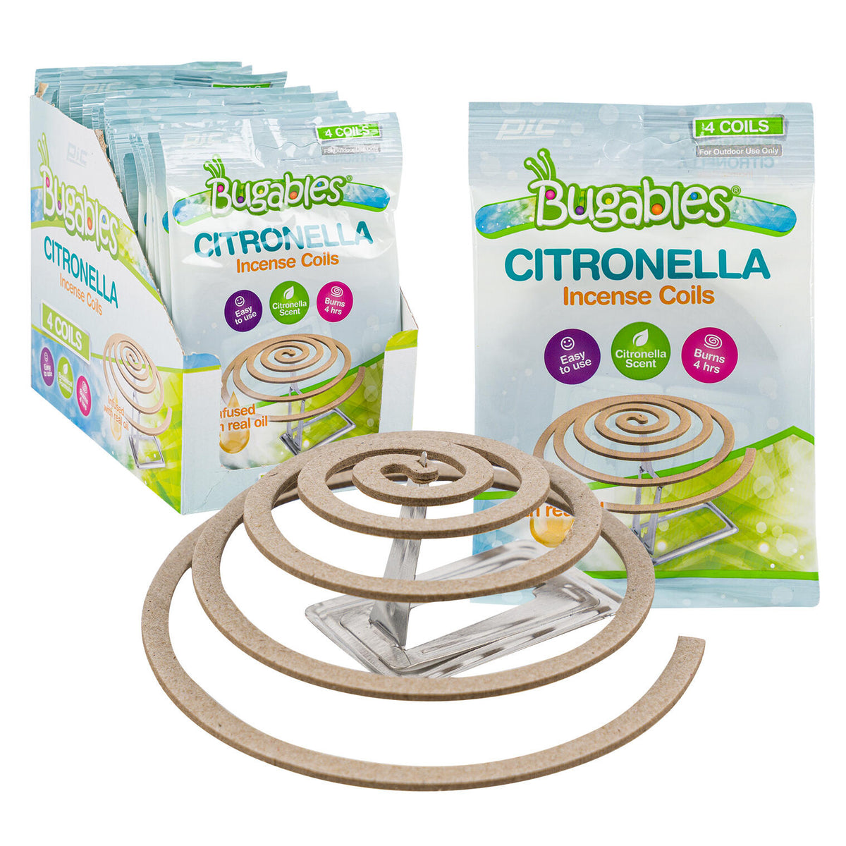 Buggable Citronella Mosquito Coils Display