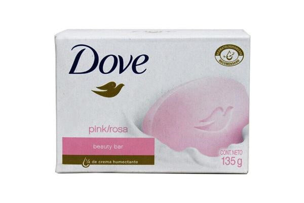 Dove Pink Beauty Bar Soap 135g moisturizing bar for soft smooth skin