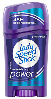 Lady Speed Stick Invisible Dry Antiperspirant Deodorant Powder Fresh 1.4 OZ