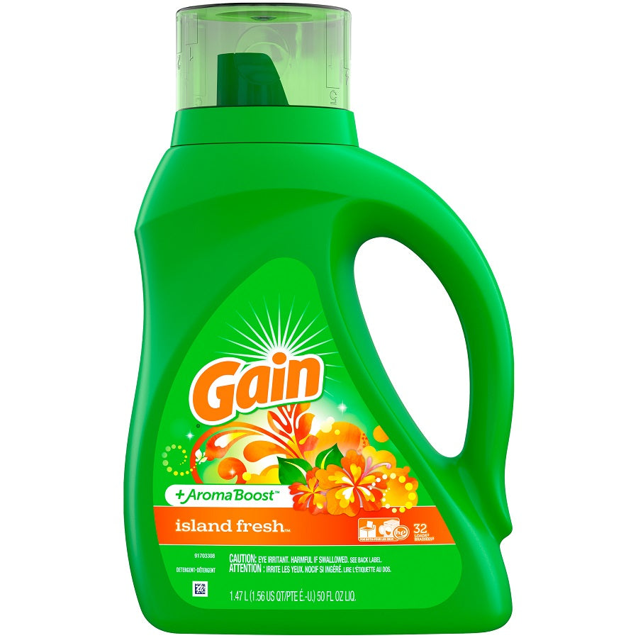 GAIN LAUNDRY  46OZ ISLAND FRESH CS6  /  UOM C6