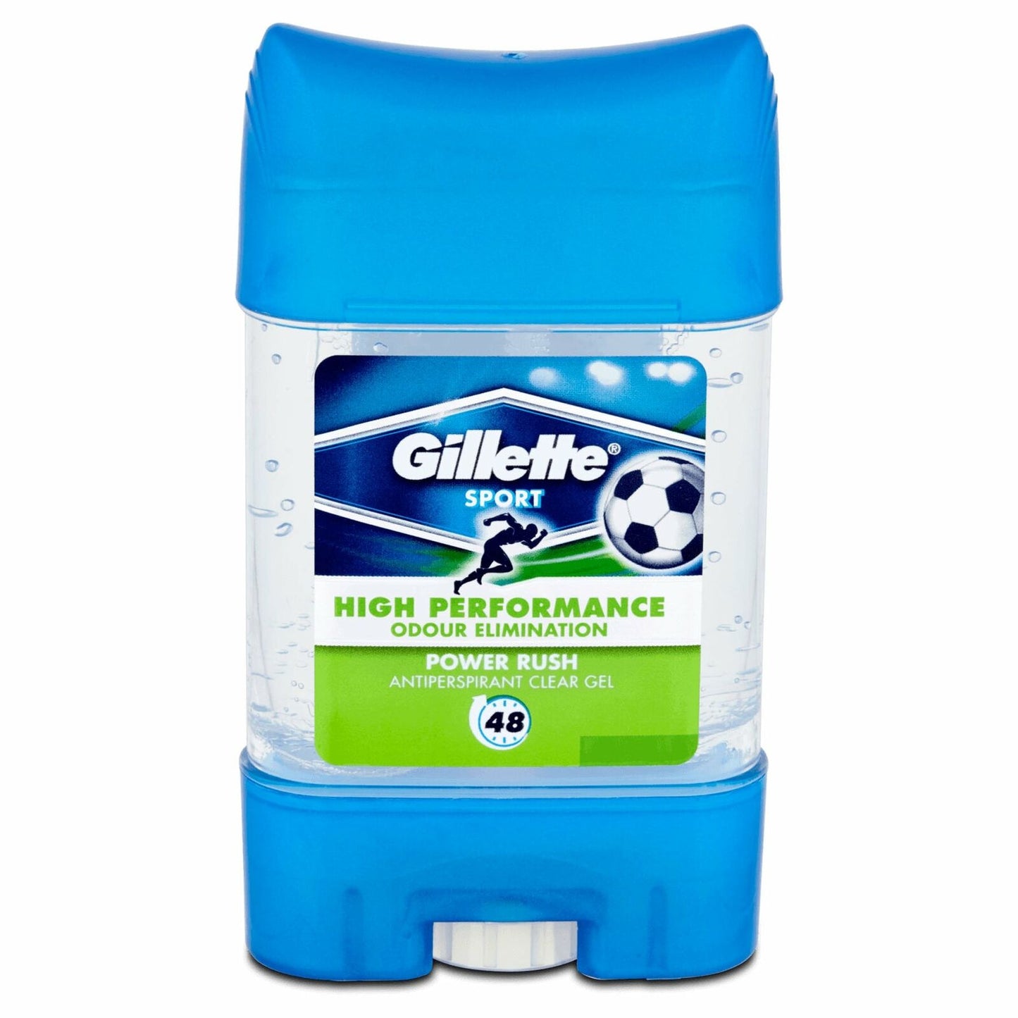 GILLETTE ANTIPERSPIRANT CLEAR GEL POWER RUSH 70 ML