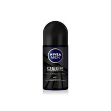 Nivea Deo Roll On Men Deep Blk Chrcoal 50ml | Pack of 6
