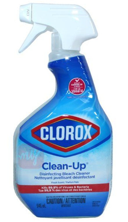 CLOROX CLEAN UP CLEANER+BLEACH FRESH SCENT 32oz  C9