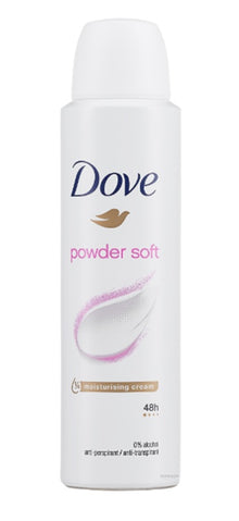 DOVE SPRAY 150ML POWDER SOFT C6 / UOM C6