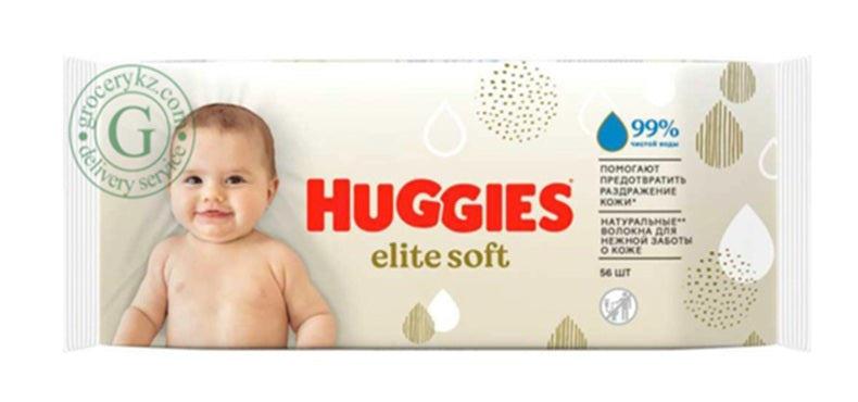 HUGGIES BABY WIPES ELITE SOFT C10