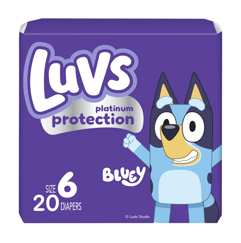 LUVS DIAPERS PLATINUM SIZE6 20CT C4 / UOM C4