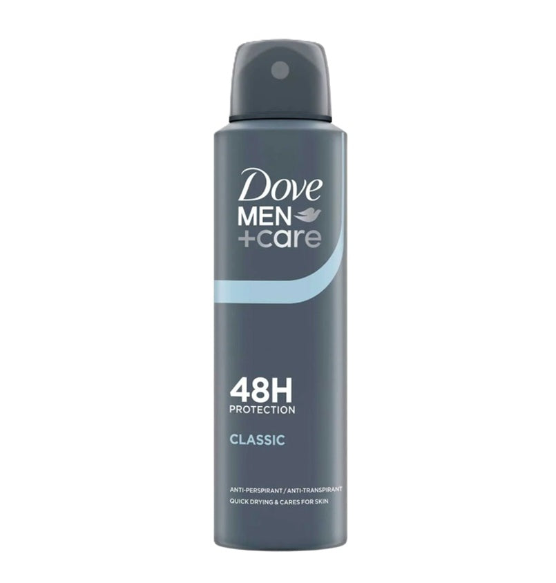 Dove Body Spray Men Classic 150ml | Box of 6