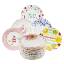 Paper Plate 12 Count 7ASSORTED Print Case 12"
