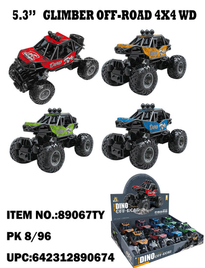 Toys Inertia Off-road Truck Display 8 Count (Display)