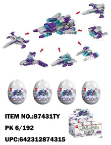Toys Dyi Block Toys Space War Display 6 Count (Display)