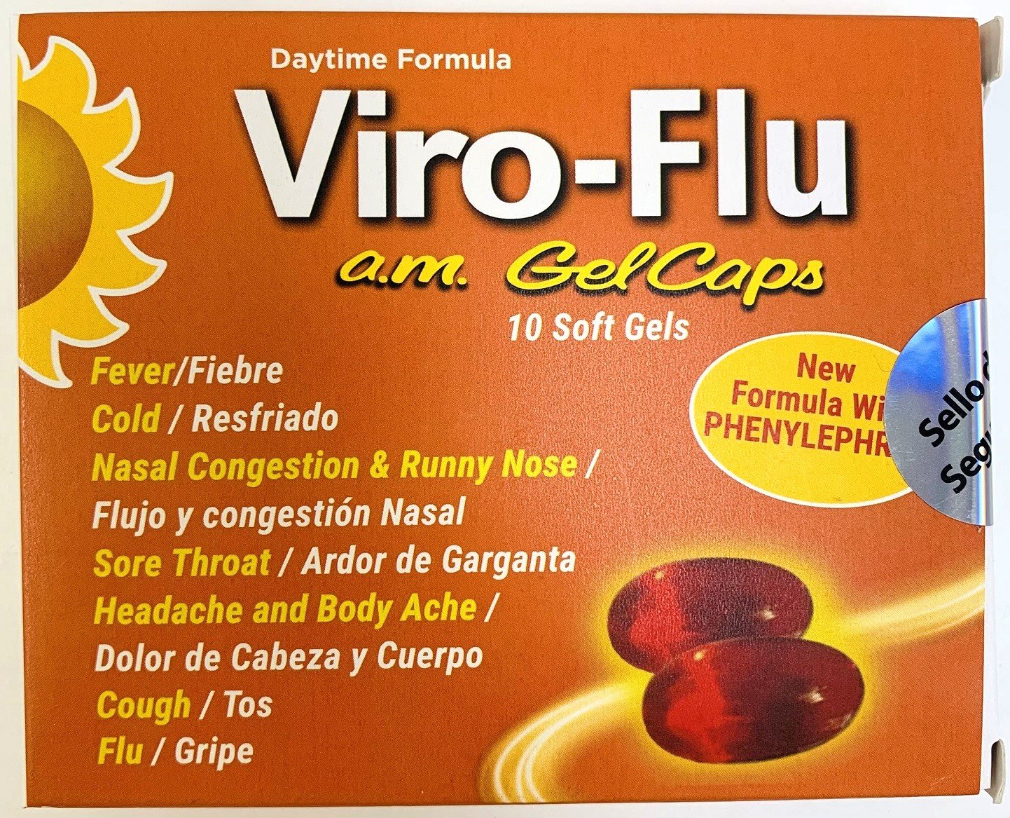 OPMX VIRO-FLU DAY RELIEF 10CT