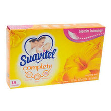 Suavitel Dryer Sheet Yellow Laundry 18 Count C15
