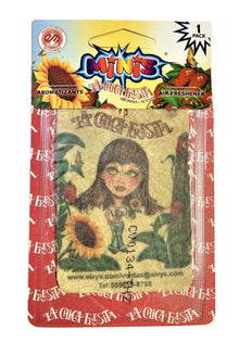 La Chica Fresita Mini Air Freshner 25pk Display (Display)